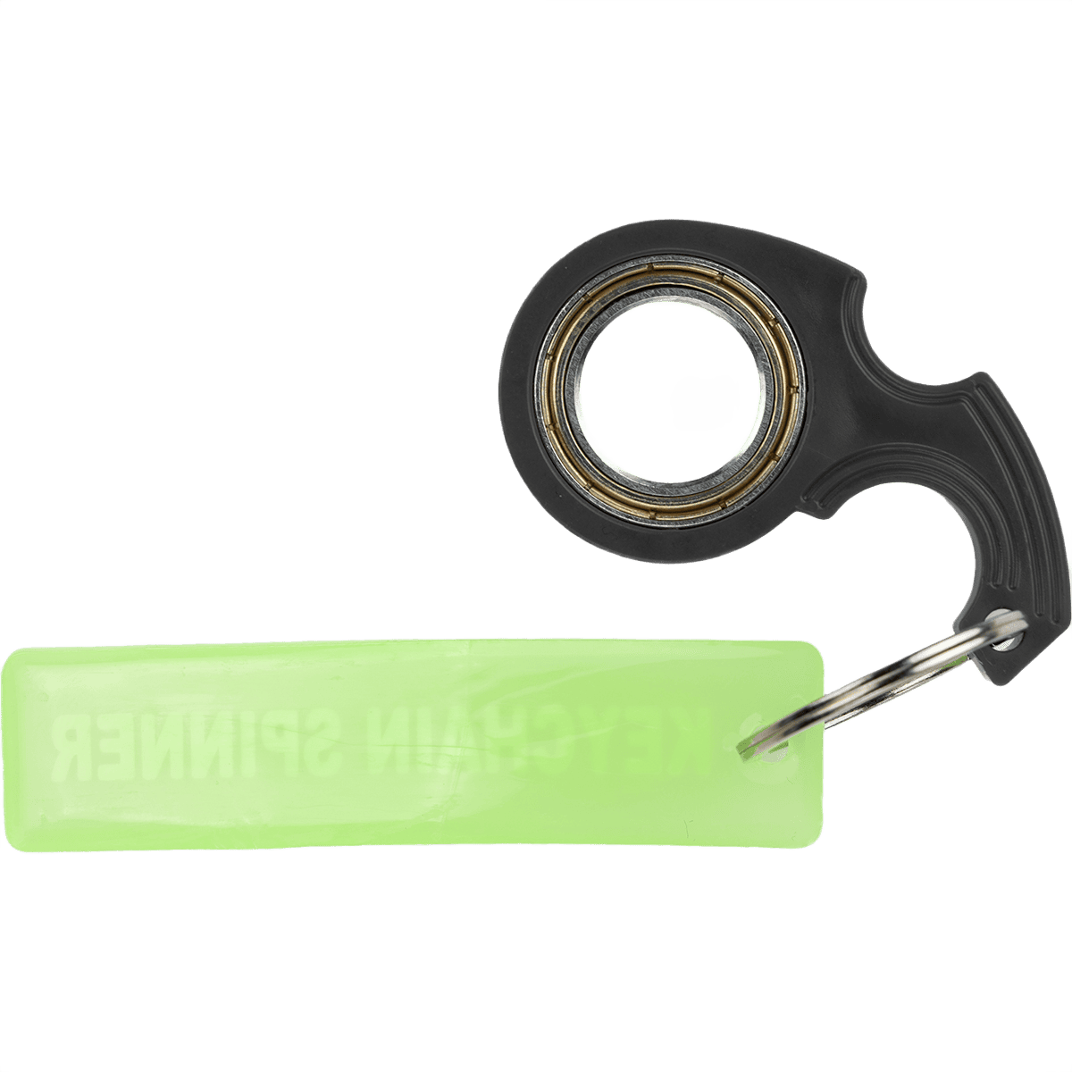 Spinner nyckelring svart