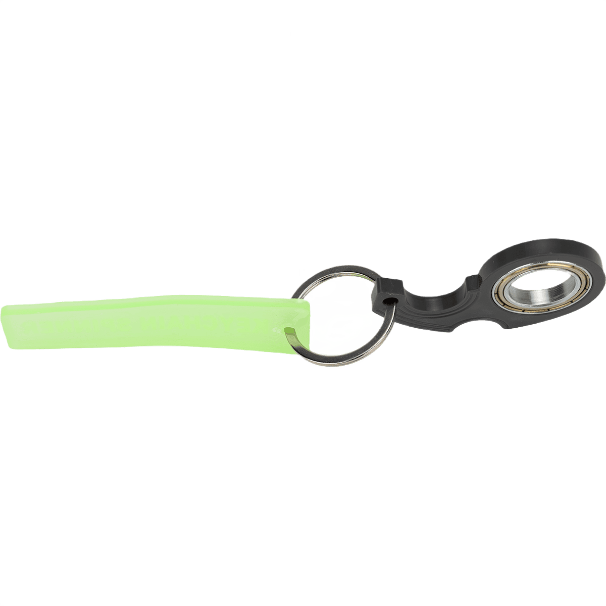 Spinner nyckelring svart