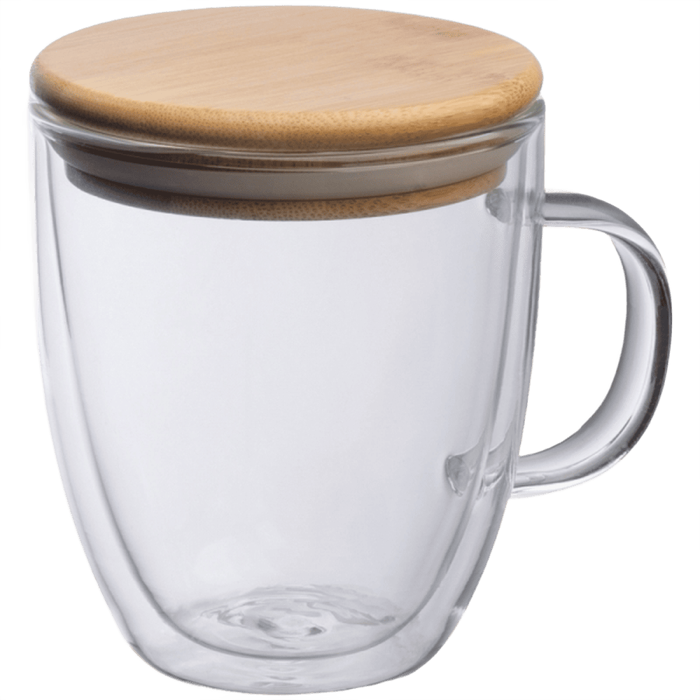 Glaskrus med lock 350ml