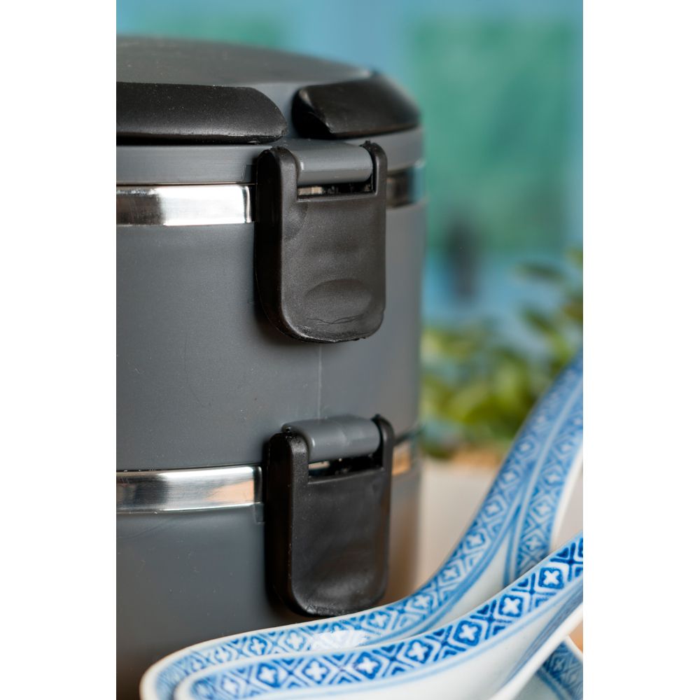 Lunchbox mörkgrå