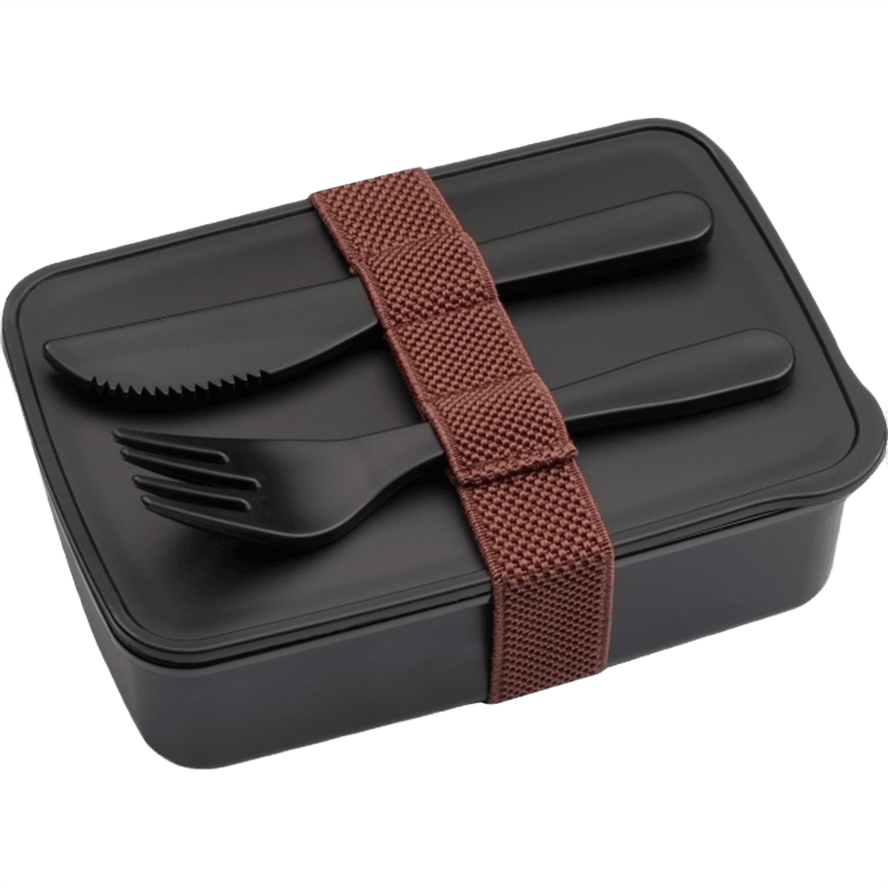 Lunchbox med bestick 600ml