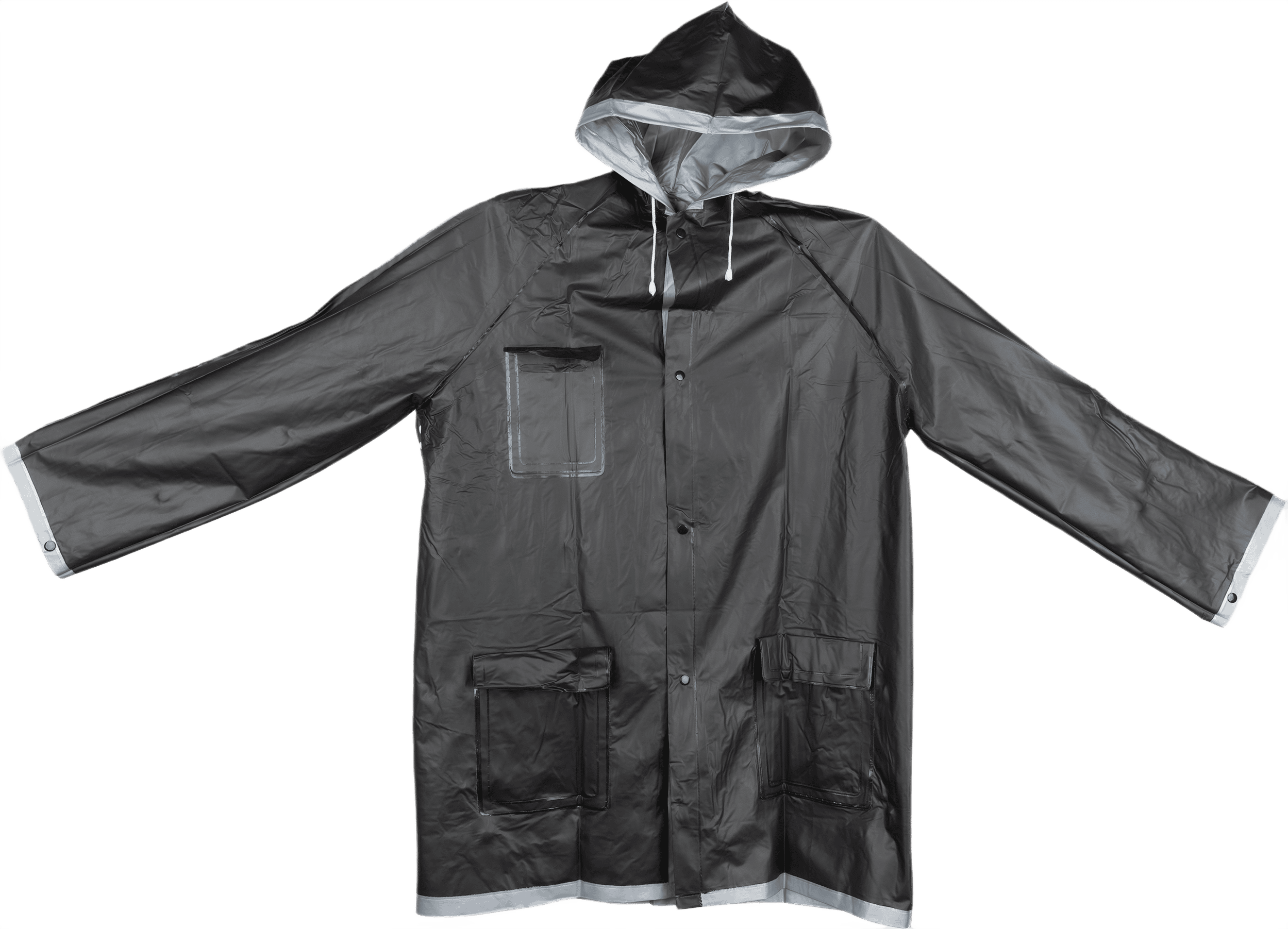 Nanterre reversible raincoat multi-colour (silver and black)
