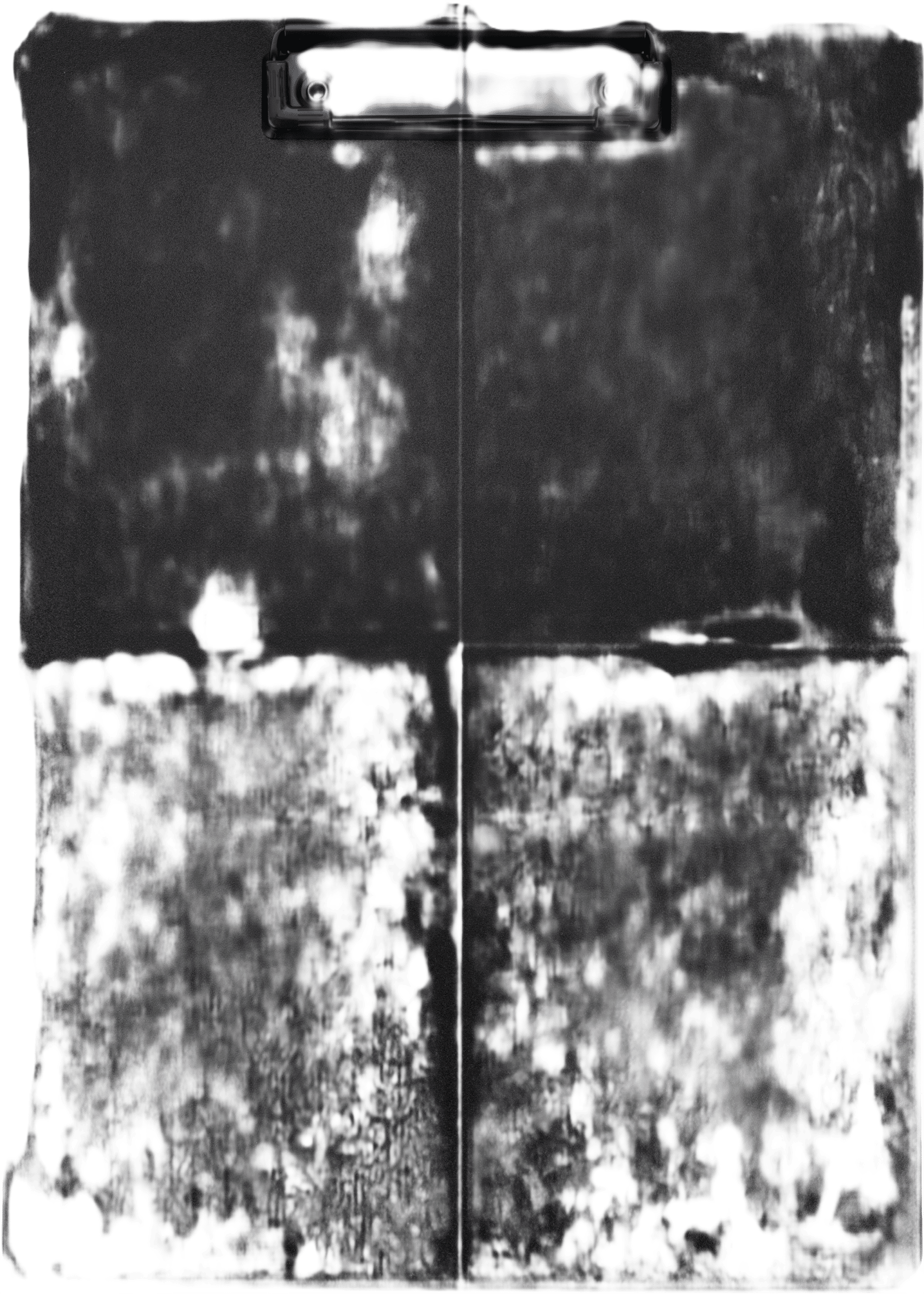 Writing pad with clip black