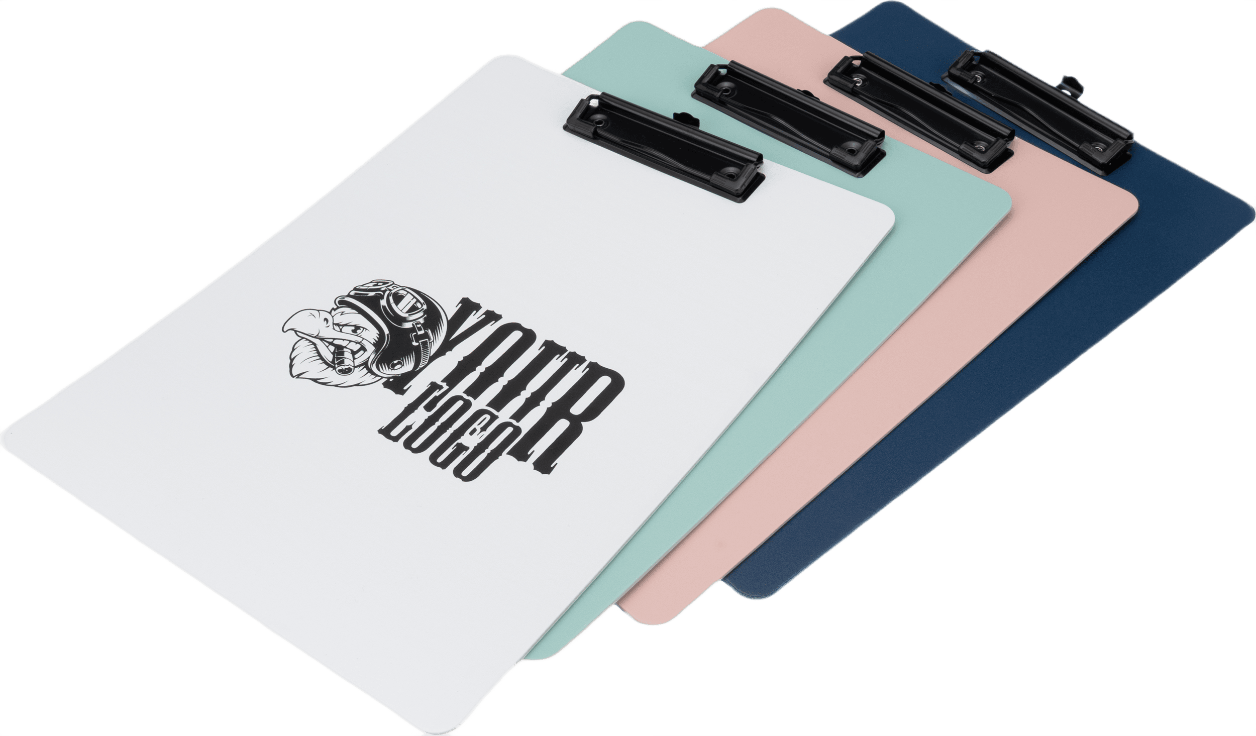Writing pad with clip black