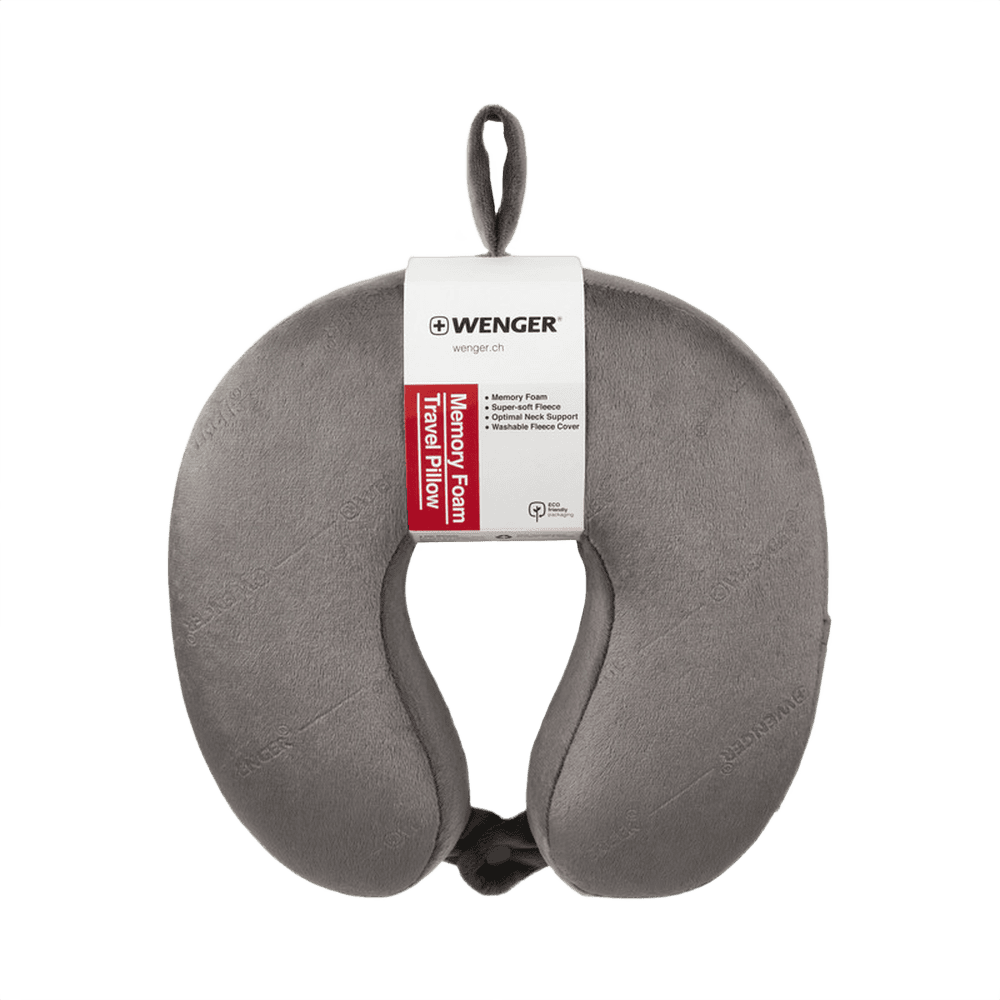 Wenger memory foam travel pillow