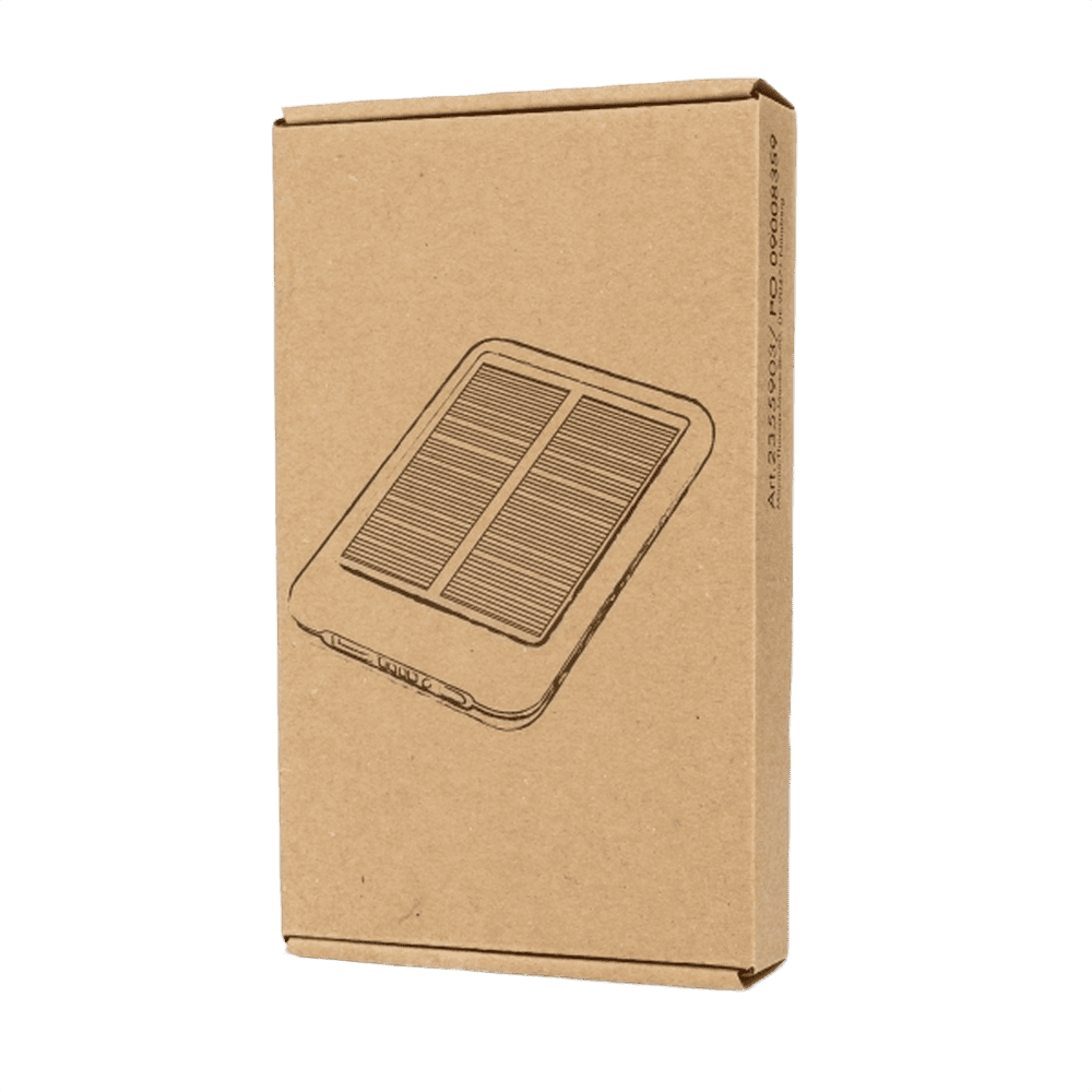 Solar power bank 4000 mAh Philadelphia black