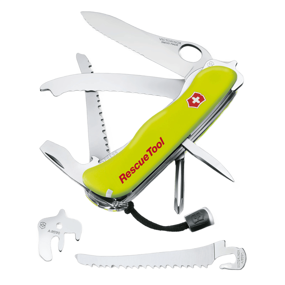 Victorinox Rescue Tool -taskuveitsi keltainen