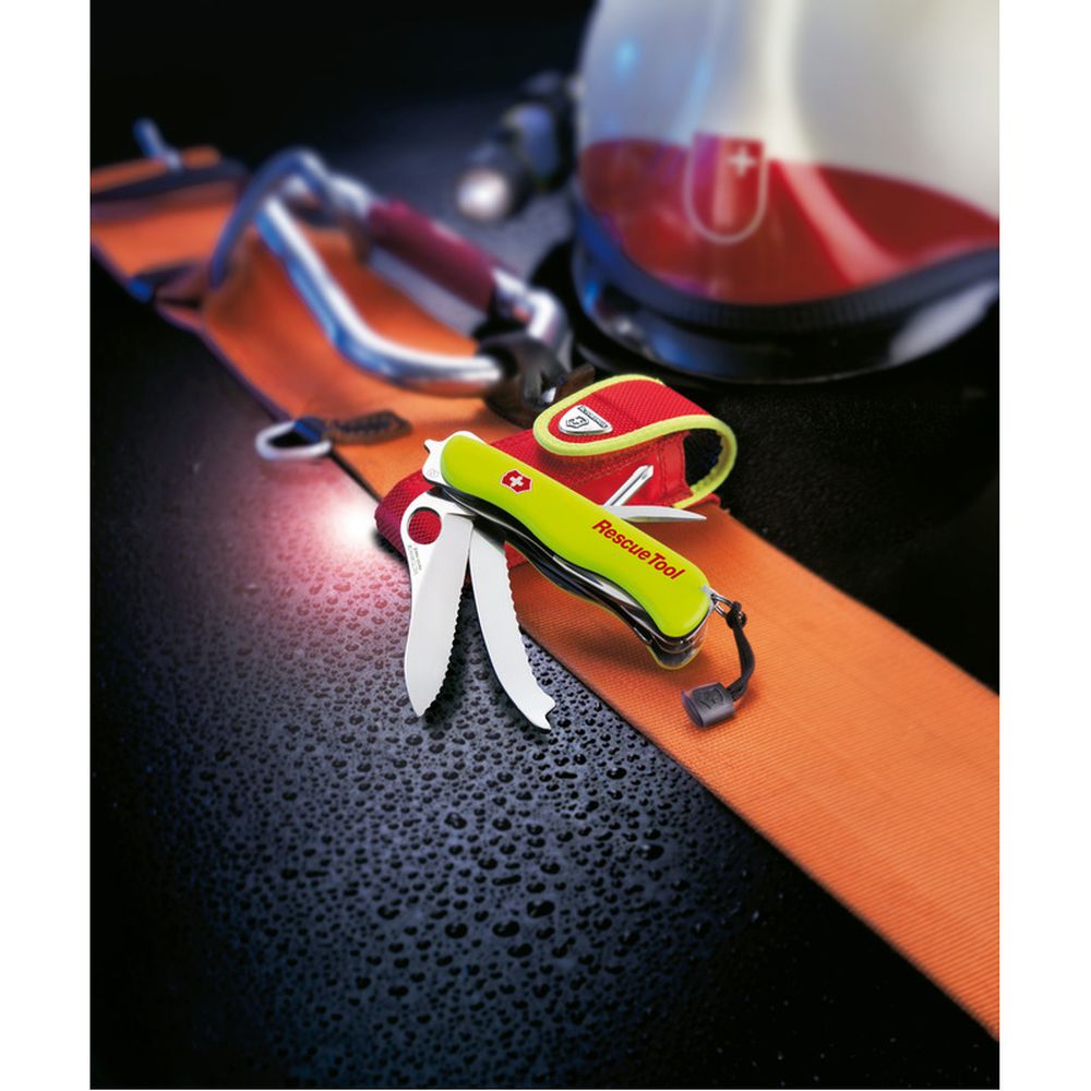 Victorinox Rescue Tool -taskuveitsi keltainen