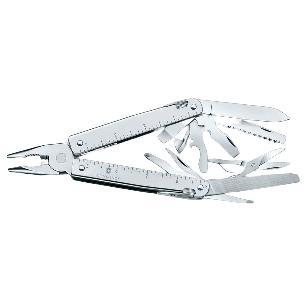 SwissTool Plus 41 tools Victorinox grå