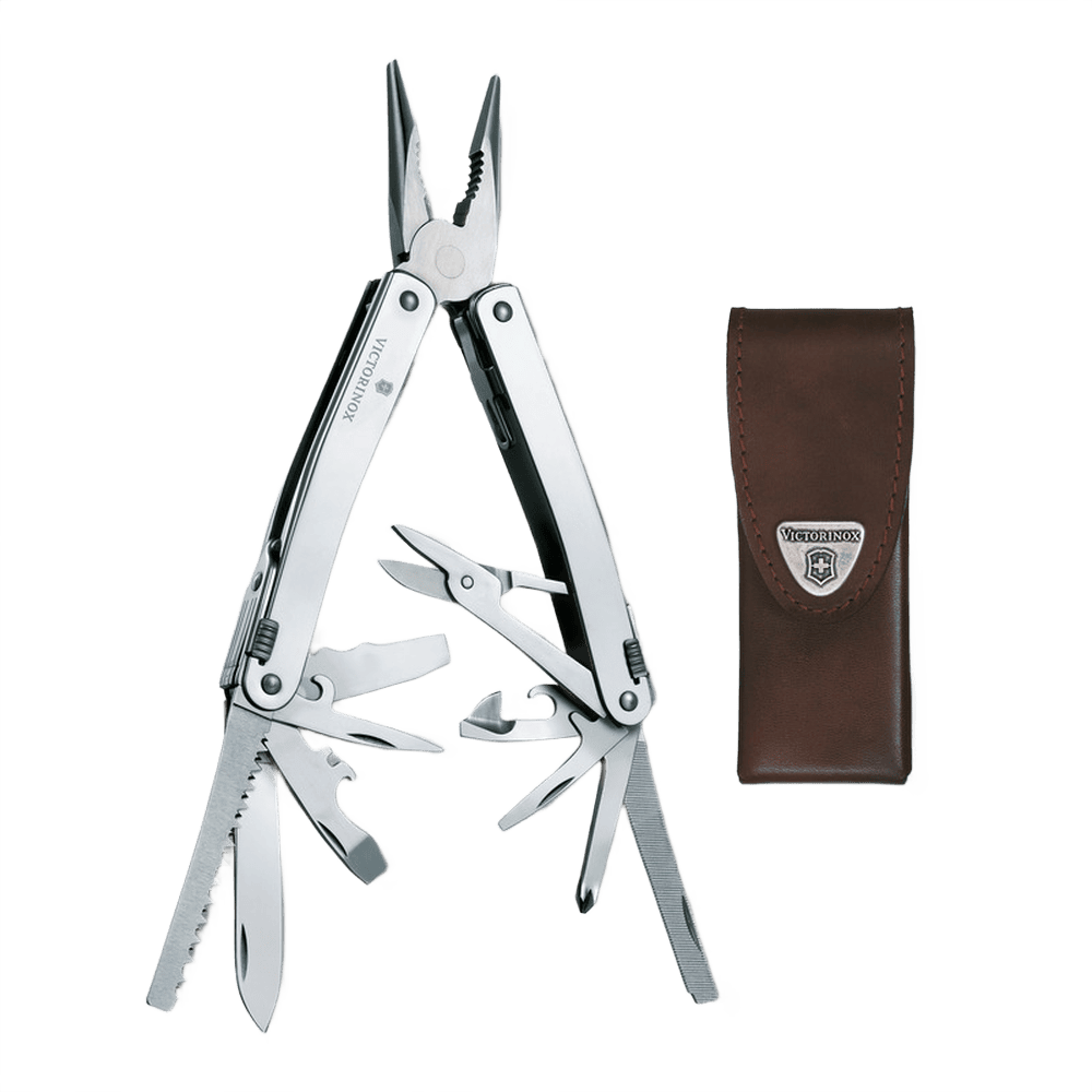 SwissTool Spirit X 25 tools Victorinox harmaa
