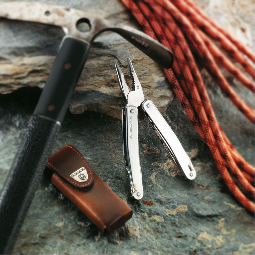 SwissTool Spirit X 25 tools Victorinox harmaa