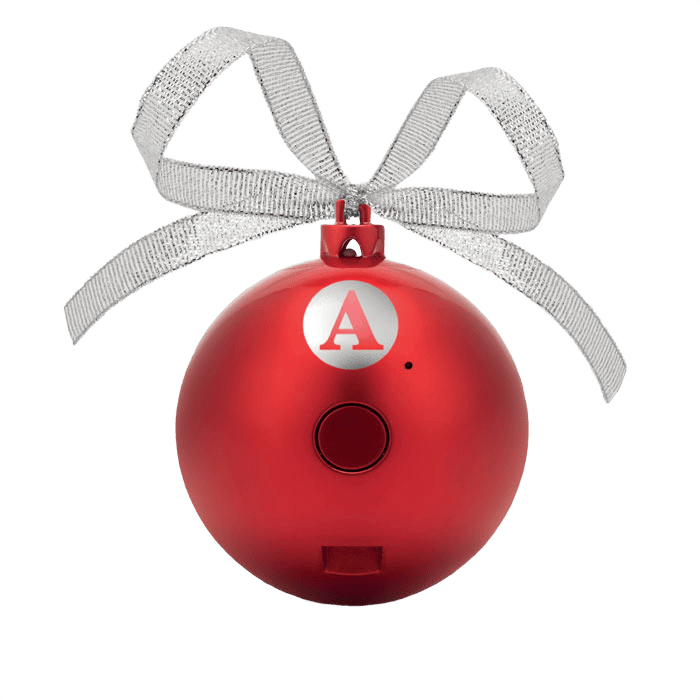 Weihnachtskugel-Lautsprecher rot