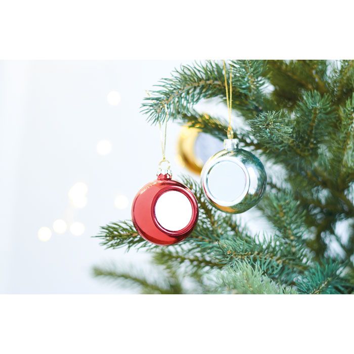 Julboll röd