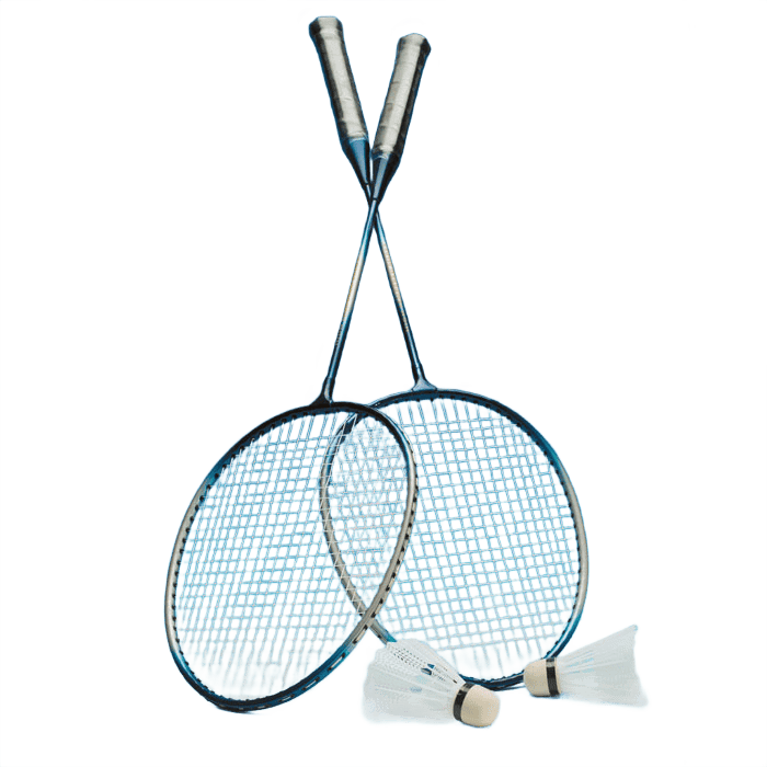 Badmintonset för 2 spelare