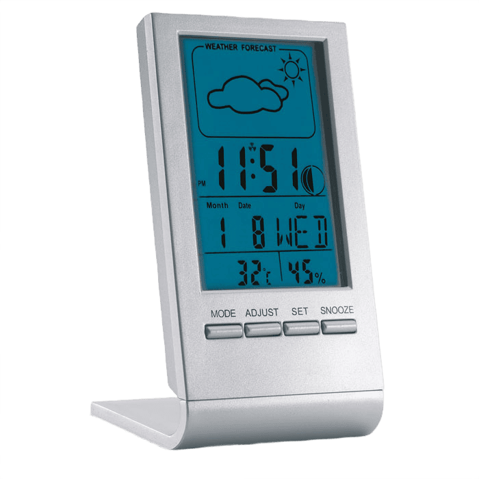 Weather station silver