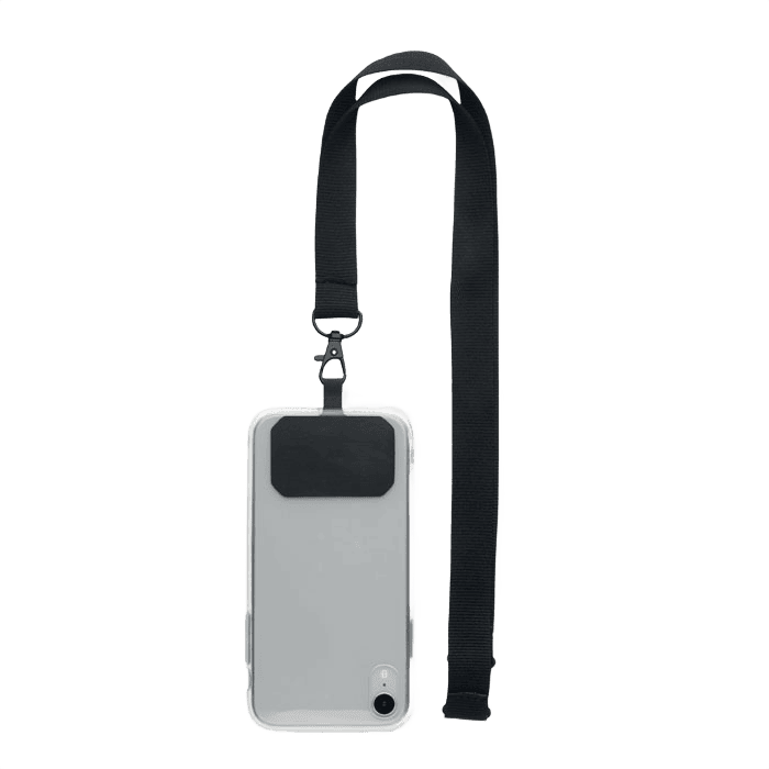 Telefonhållare med halsband