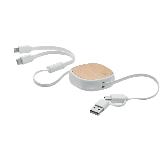 Infällbar USB-laddningskabel