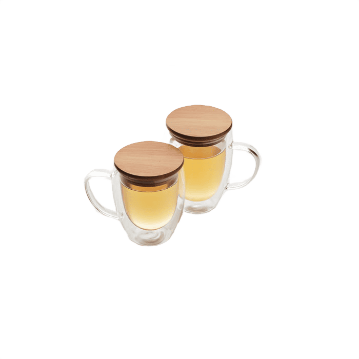 Double wall glas 250ml transparent