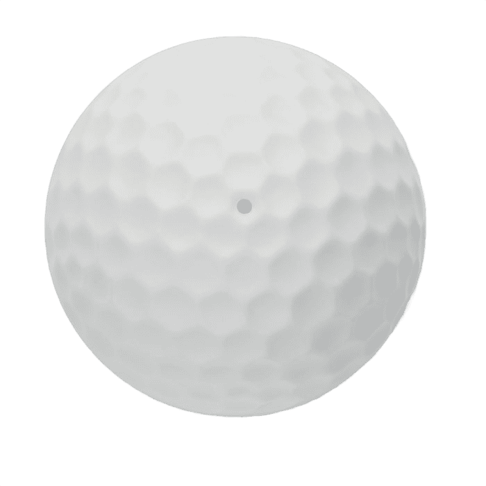 Läppbalsam i golfbollsform