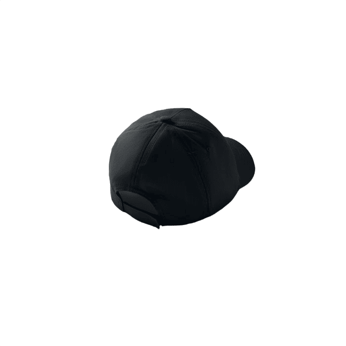 Barnkeps 5-panel baseball svart