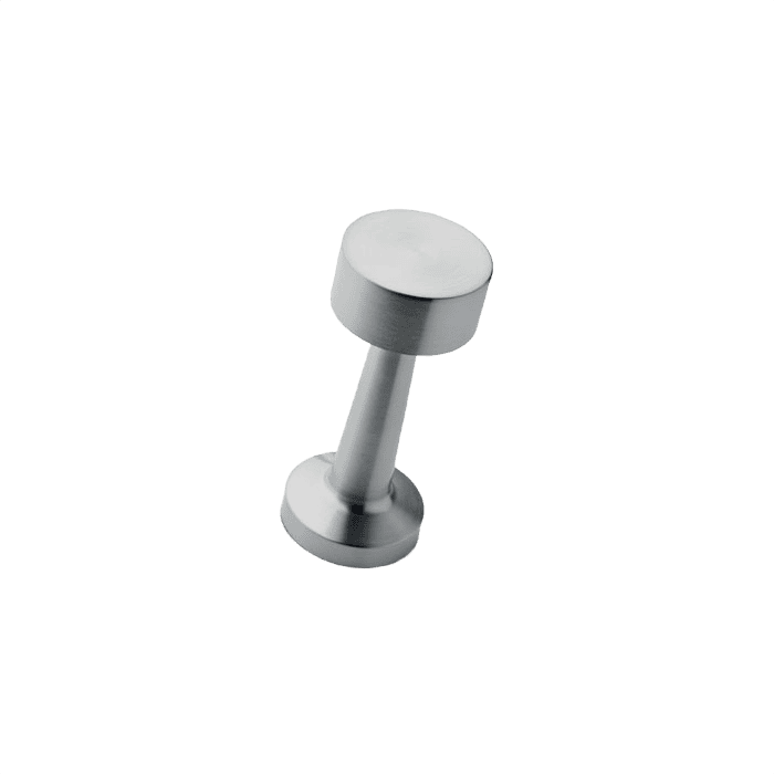 Uppladdningsbar järnbordlampa matt silver