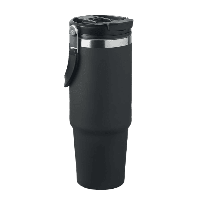 Dubbelväggig tumbler 850 ml svart