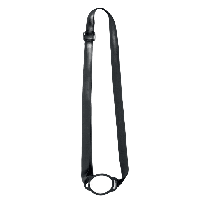 Halsband med mugghållare svart