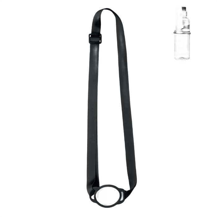 Halsband med mugghållare
