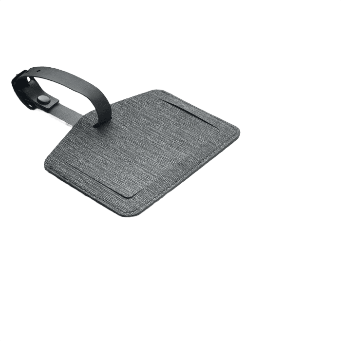 Anti-loss bagagebricka svart