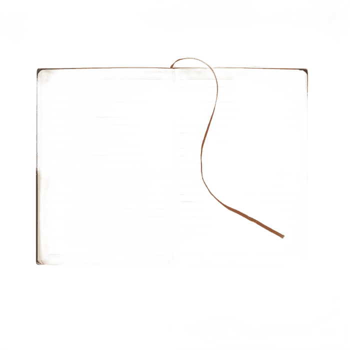 A5 anteckningsbok brun