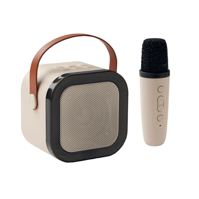 Karaoke set speaker beige