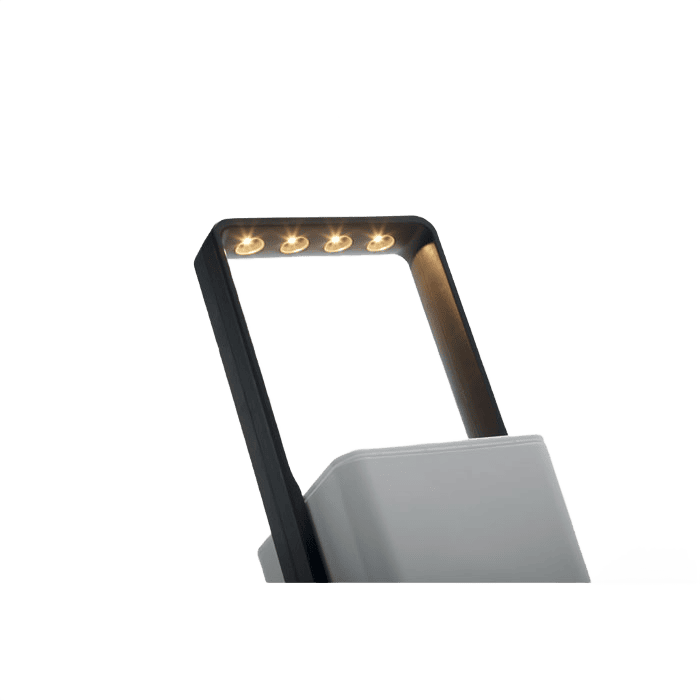 Inomhusträdgård med LED-ljus vit