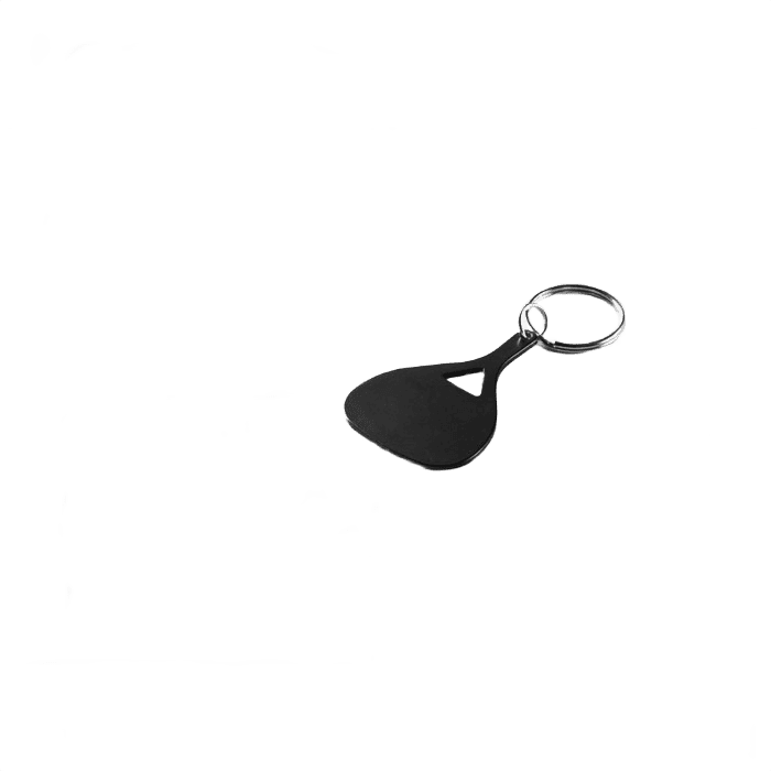 Aluminium Schlüsselring schwarz