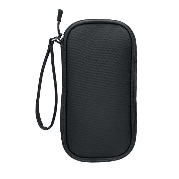 Tech organizer pouch musta