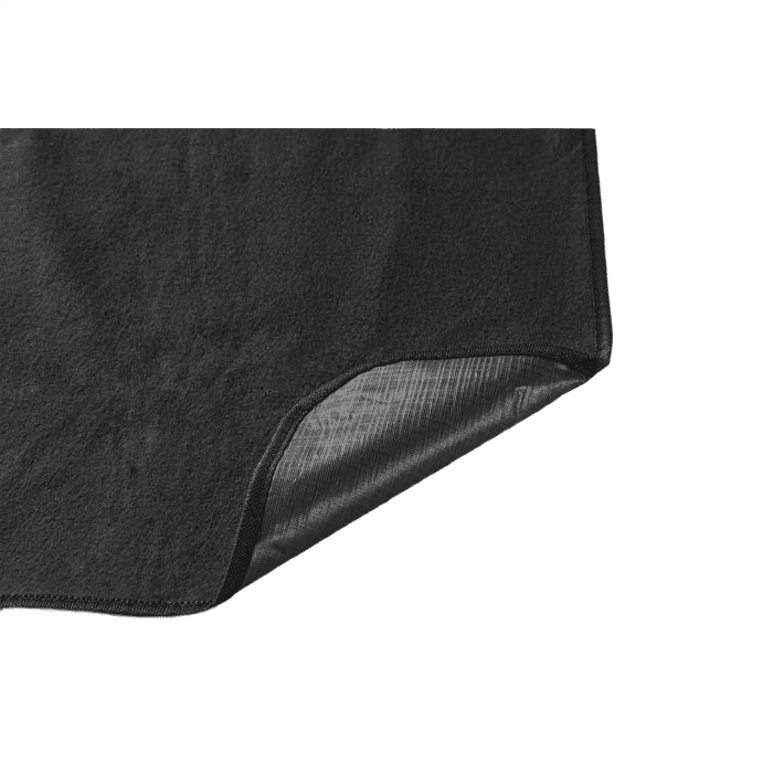 Polar fleece picnic blanket svart
