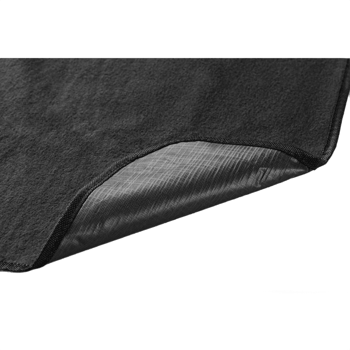 Polar fleece picnic blanket svart