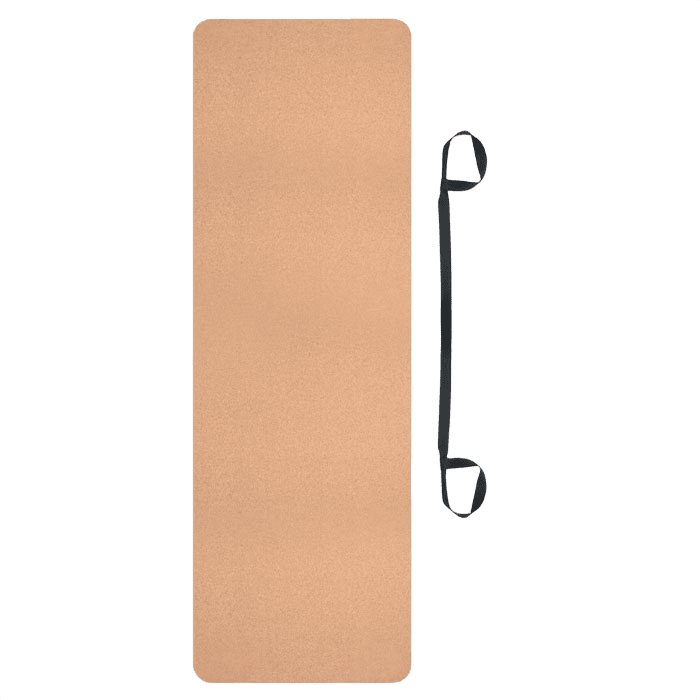 Kork yogamatta beige