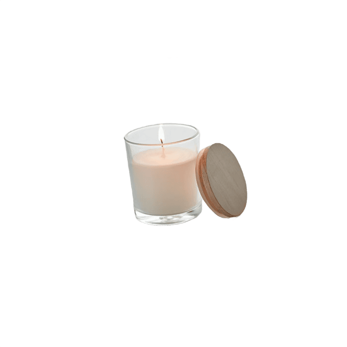 Vaniljdoftande ljus transparent