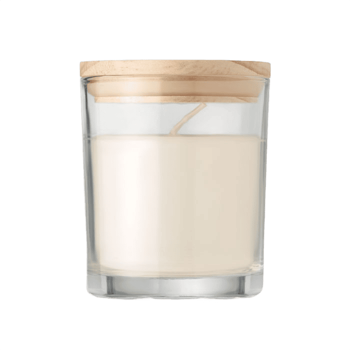 Vaniljdoftande ljus transparent