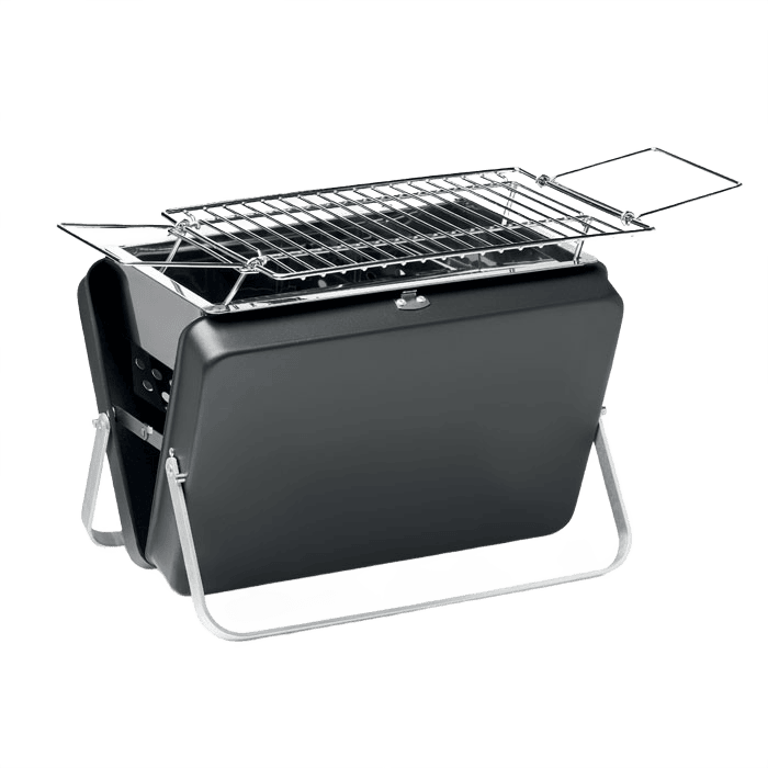 Bärbar grill och stativ