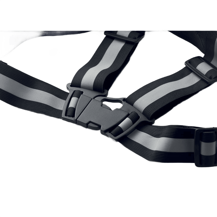 Reflective body belt svart