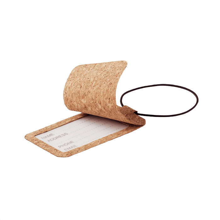 Korkbaggagelapp