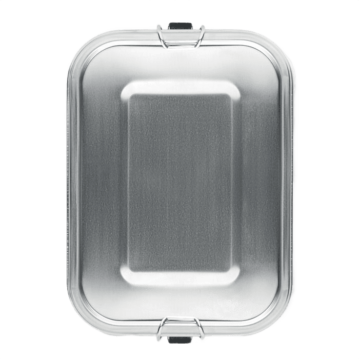 Rostfritt stål lunchbox matt silver