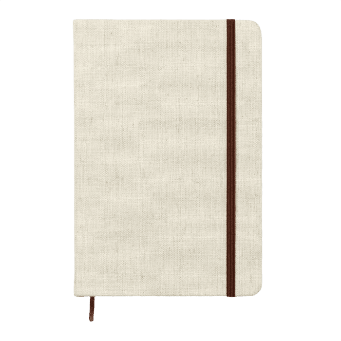 A5 canvas notebook