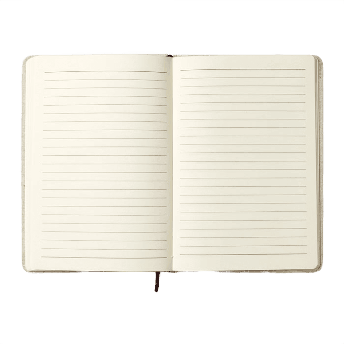 A5 canvas notebook