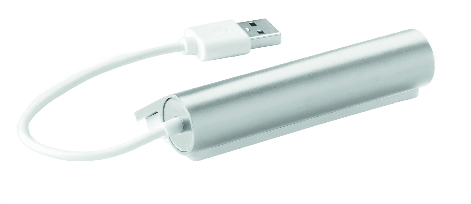 Aluhub 4-Port USB-hubb