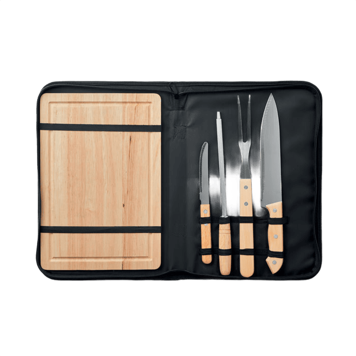 Set of 4 BBQ grilling accessories