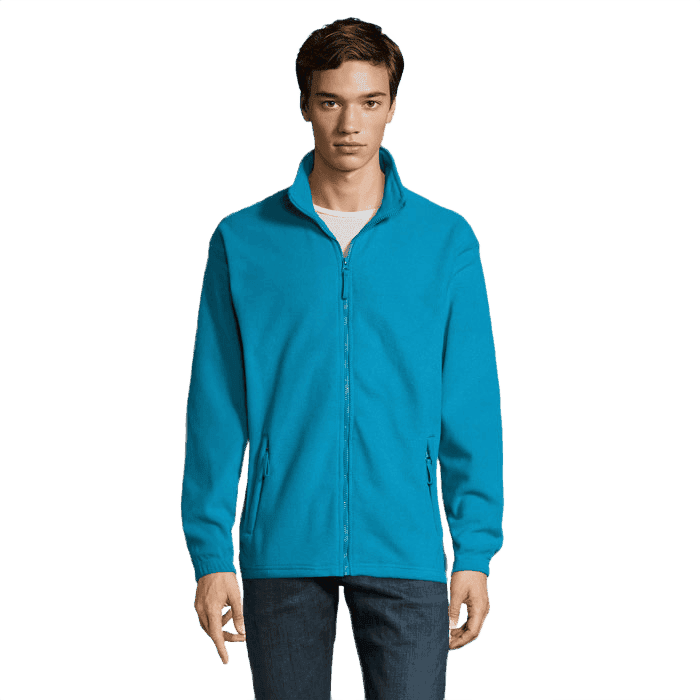 North zipped fleece jacket