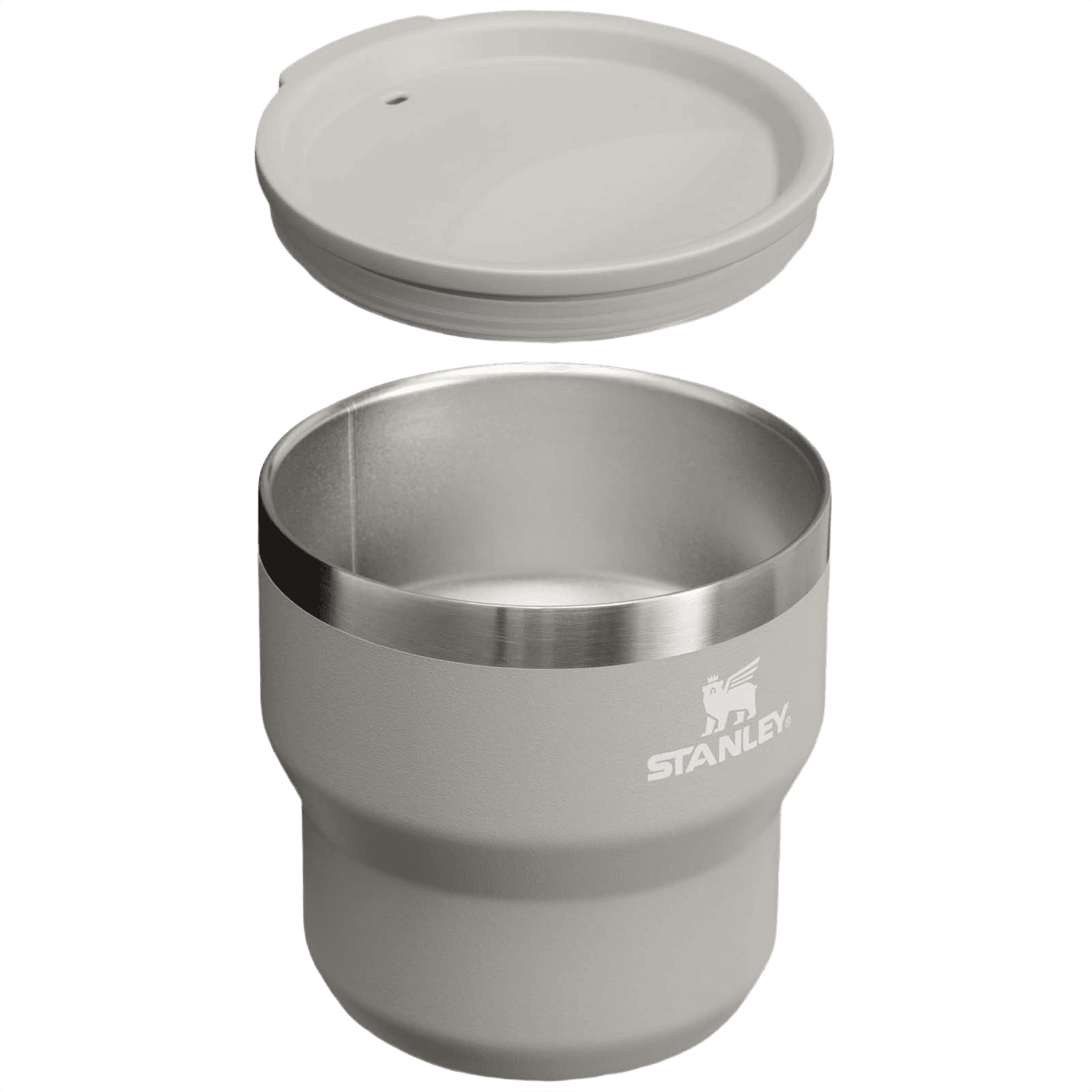 Stanley Stay Hot 295 ml rostfritt stål isolerad stackbar camping-mugg grå