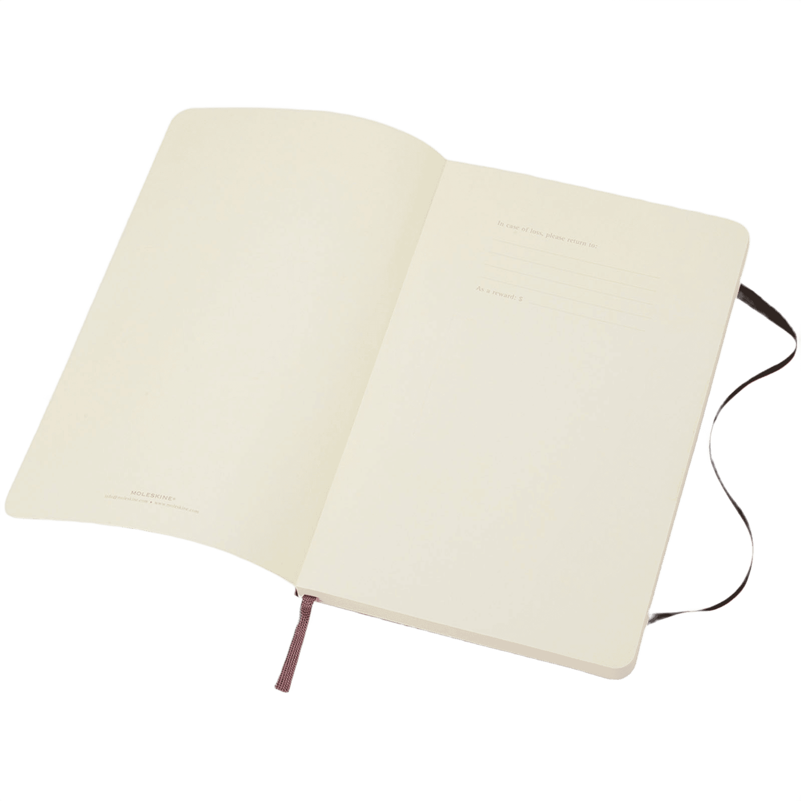 Moleskine Classic PK notebook med mjukt omslag – linjerad svart